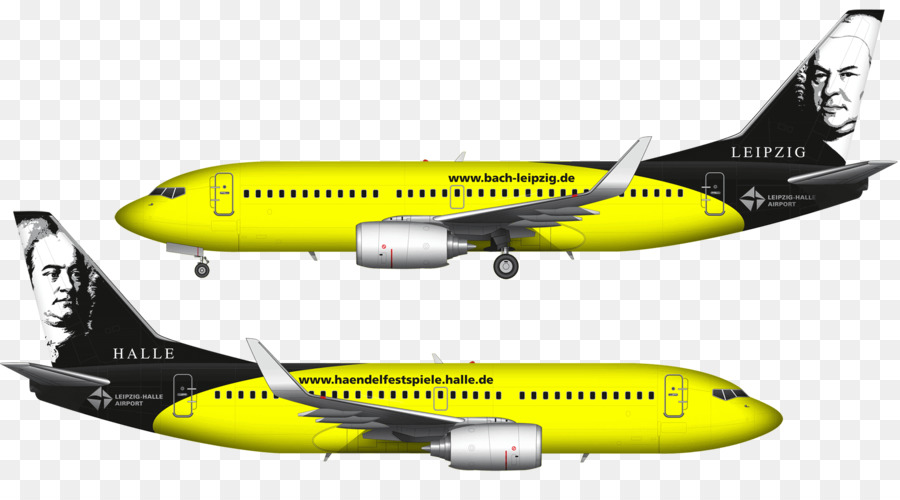 Boeing 737 Next Generation，Leipzighalle Aeroporto PNG