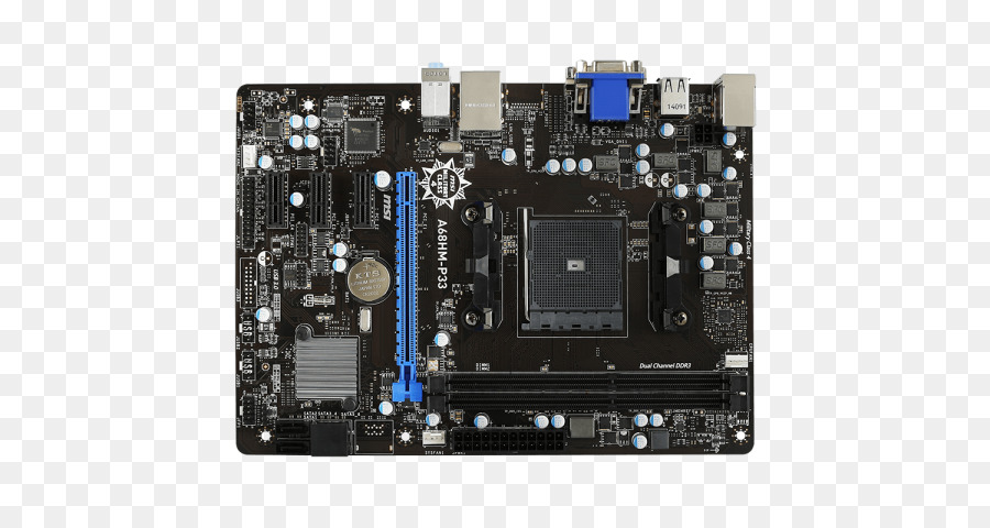 Placa Mãe，Msi A68hmp33 PNG