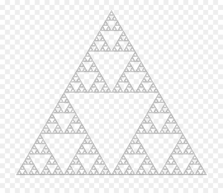 Sierpinski Triangle，Fractal PNG