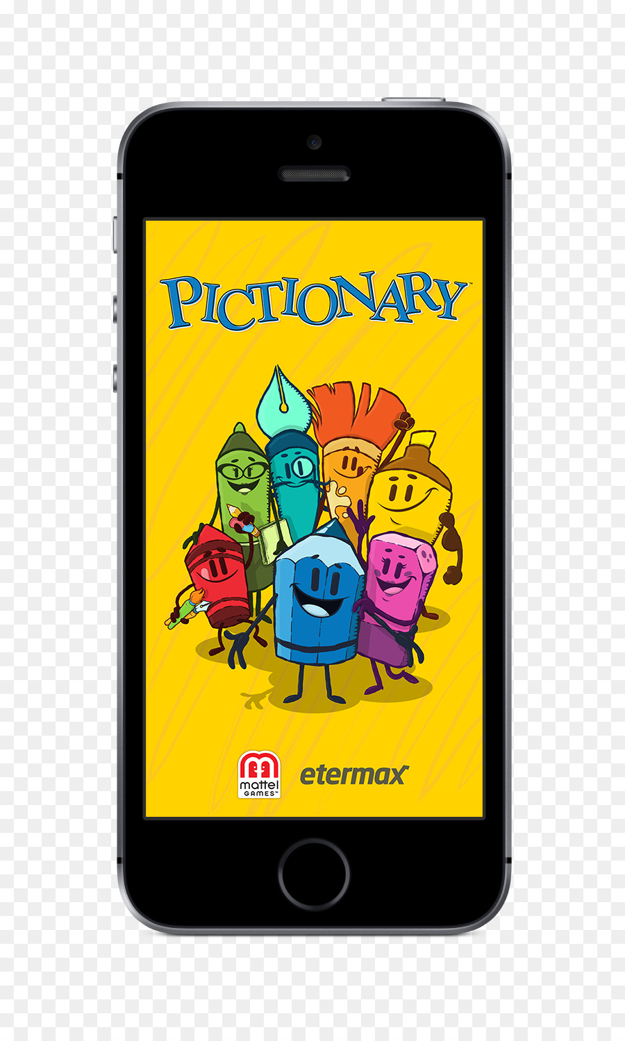 Smartphone，Pictionary™ Anúncio Grátis PNG
