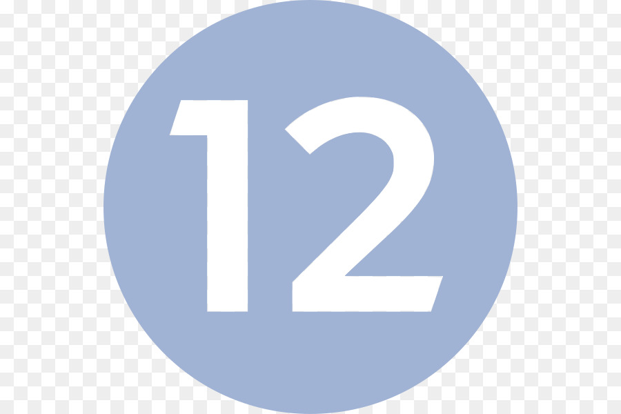 Número 12，Dígito PNG