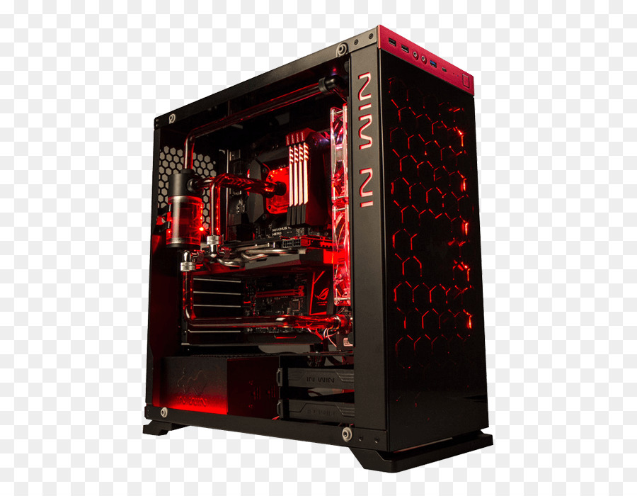 Gabinete De Computador，Vermelho PNG