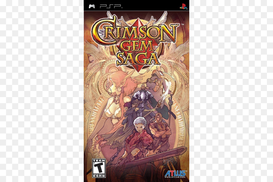 Crimson Gem Saga，Playstation PNG