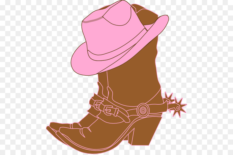 Botas E Chapéu De Cowboy，Ocidental PNG