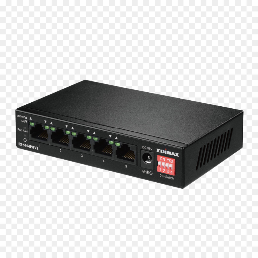Power Over Ethernet，Switch De Rede PNG