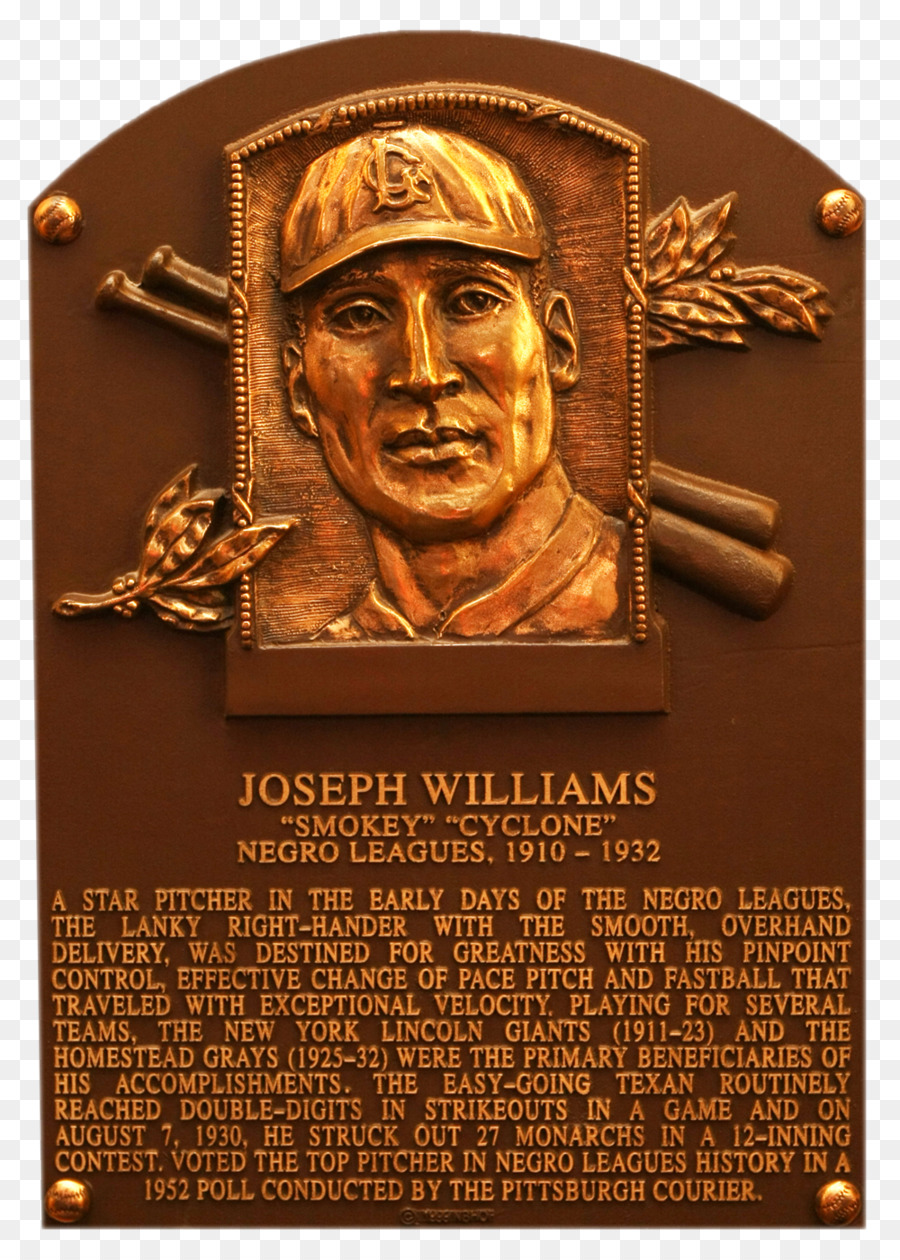 Ciclone Joe Williams，Nacional De Baseball Hall Of Fame And Museum PNG