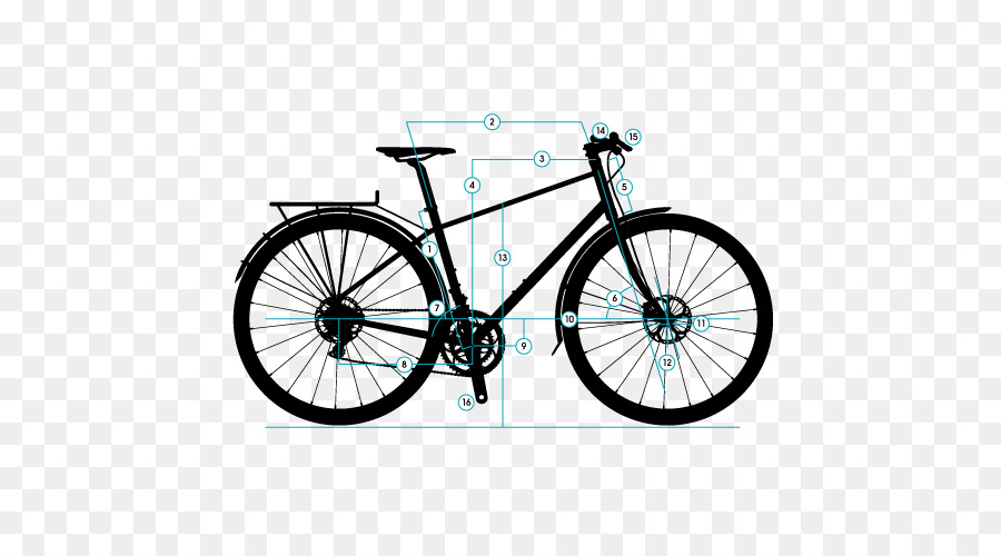 Bicicleta，Preto PNG