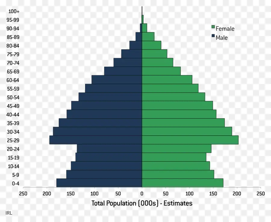 Pirâmide Populacional，Demografia PNG