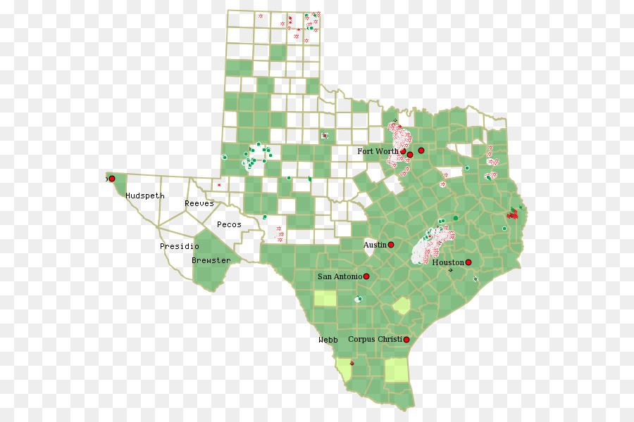 Mapa Do Texas，Estado PNG