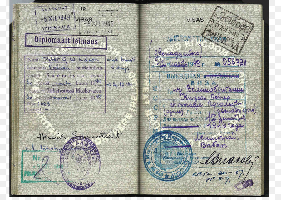 Passaporte，Vistos PNG