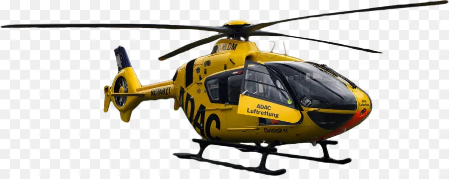 Helicóptero，Amarelo PNG