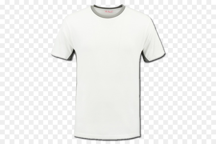 Camisa Pólo Branca，Colarinho PNG