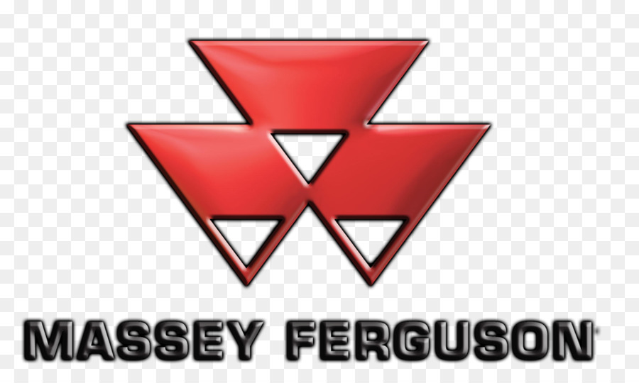 Massey Ferguson Logo，Triângulos Vermelhos PNG