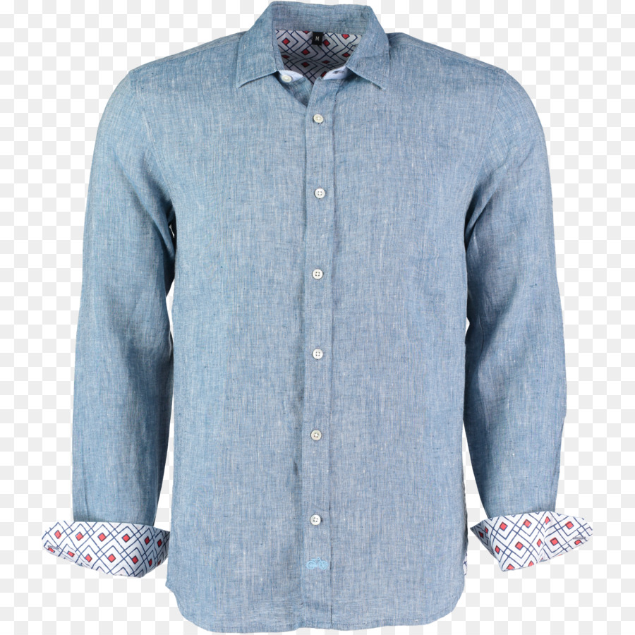 Camisa Xadrez Azul，Botão PNG