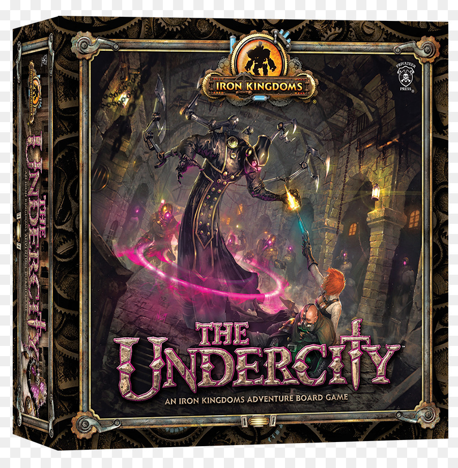 Privateer Press Ferro Reinos Aventura Undercity，Jogo De Tabuleiro PNG