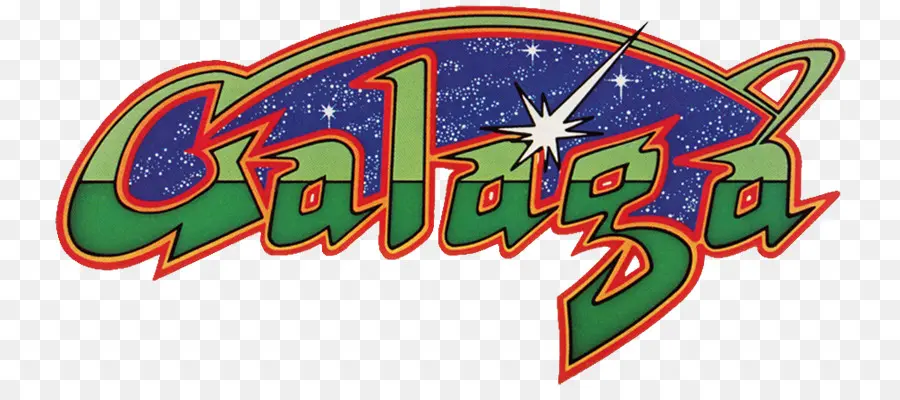 Galaga Logo，Arcada PNG