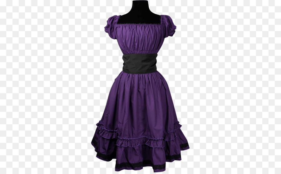 Vestido Roxo，Moda PNG