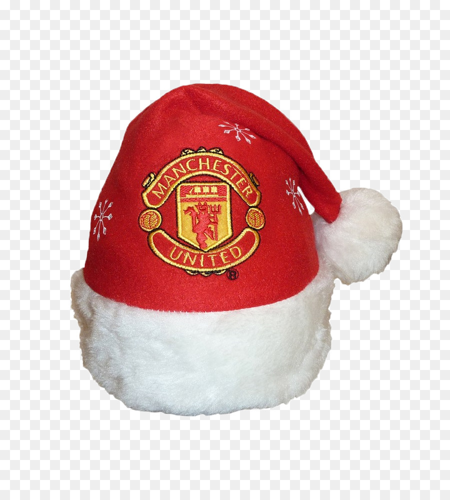 Chapéu De Papai Noel Do Manchester United，Chapéu PNG