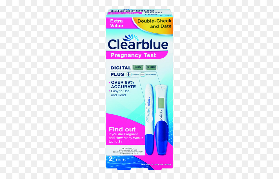 Teste rápido de gravidez - Double-Check & Date - Clearblue - de