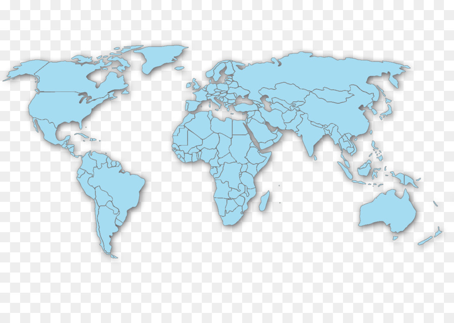 Mapa Mundial，Continentes PNG