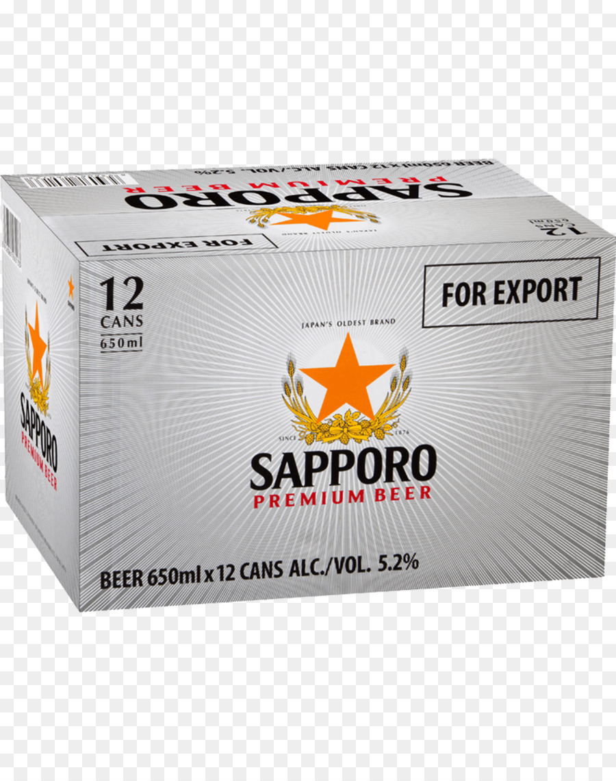 Caixa De Cerveja Sapporo Premium，Cerveja PNG