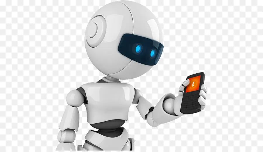 Robô Com Telefone，Tecnologia PNG