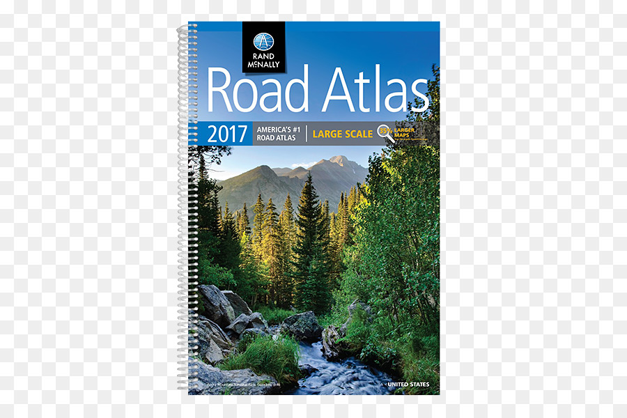 Rand Mcnally De 2009 O Atlas Rodoviário De Grande Escala Estados Unidos，2018 Rand Mcnally Grande Escala Estrada Atlas Lsra PNG