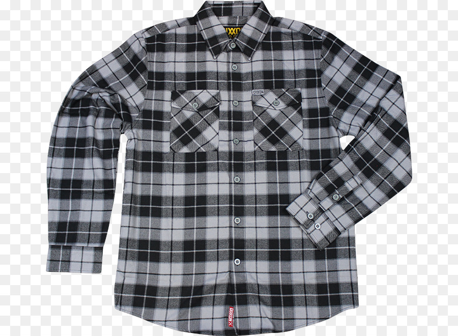 Camisa Xadrez，Preto E Branco PNG