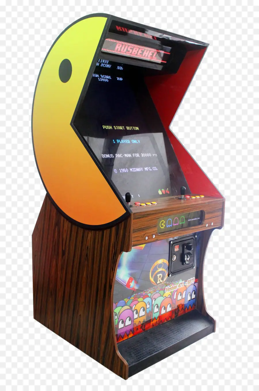 Arcade Cabinet，Pacman PNG