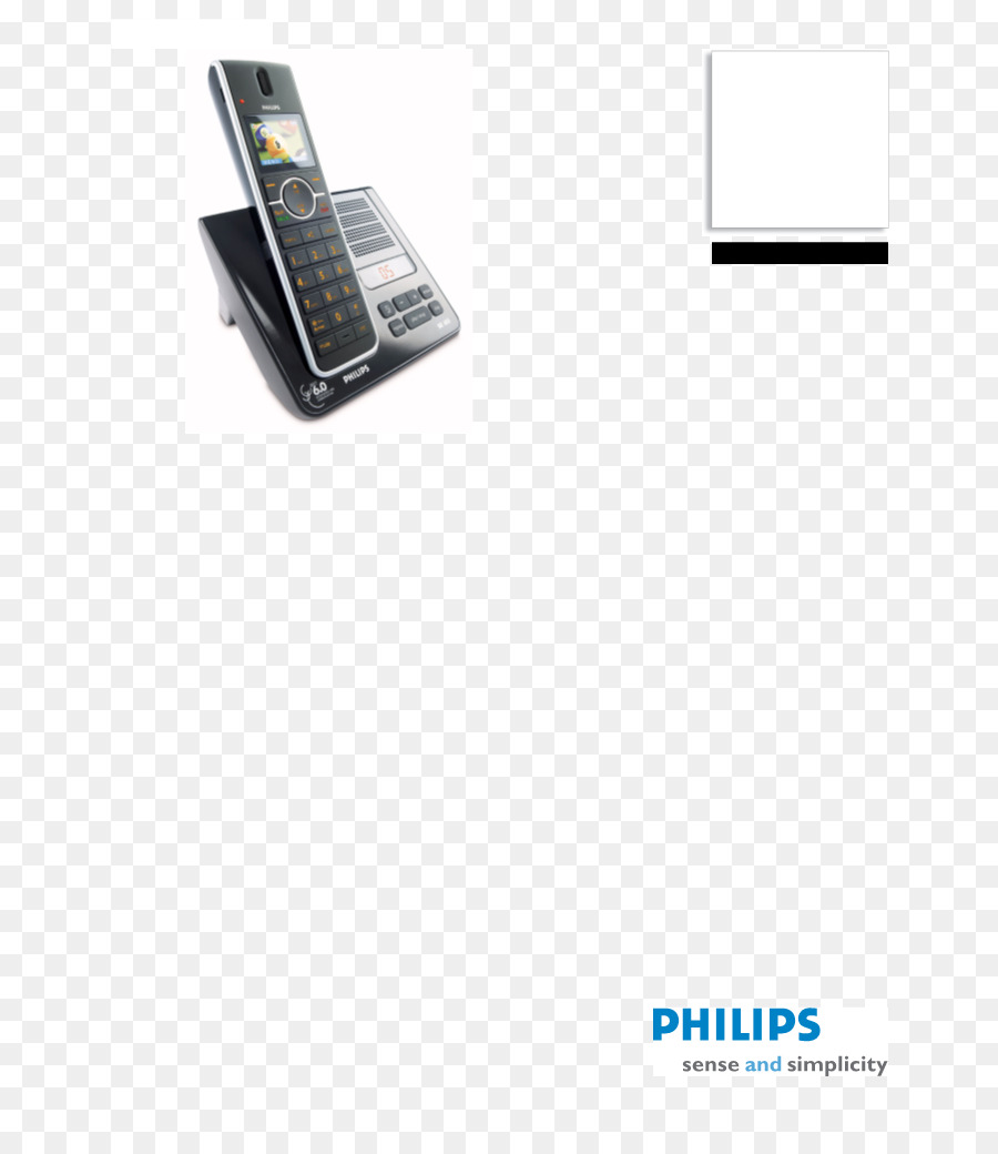 Philips Se6554b Telefone Sem Fio Preto，Telefone PNG