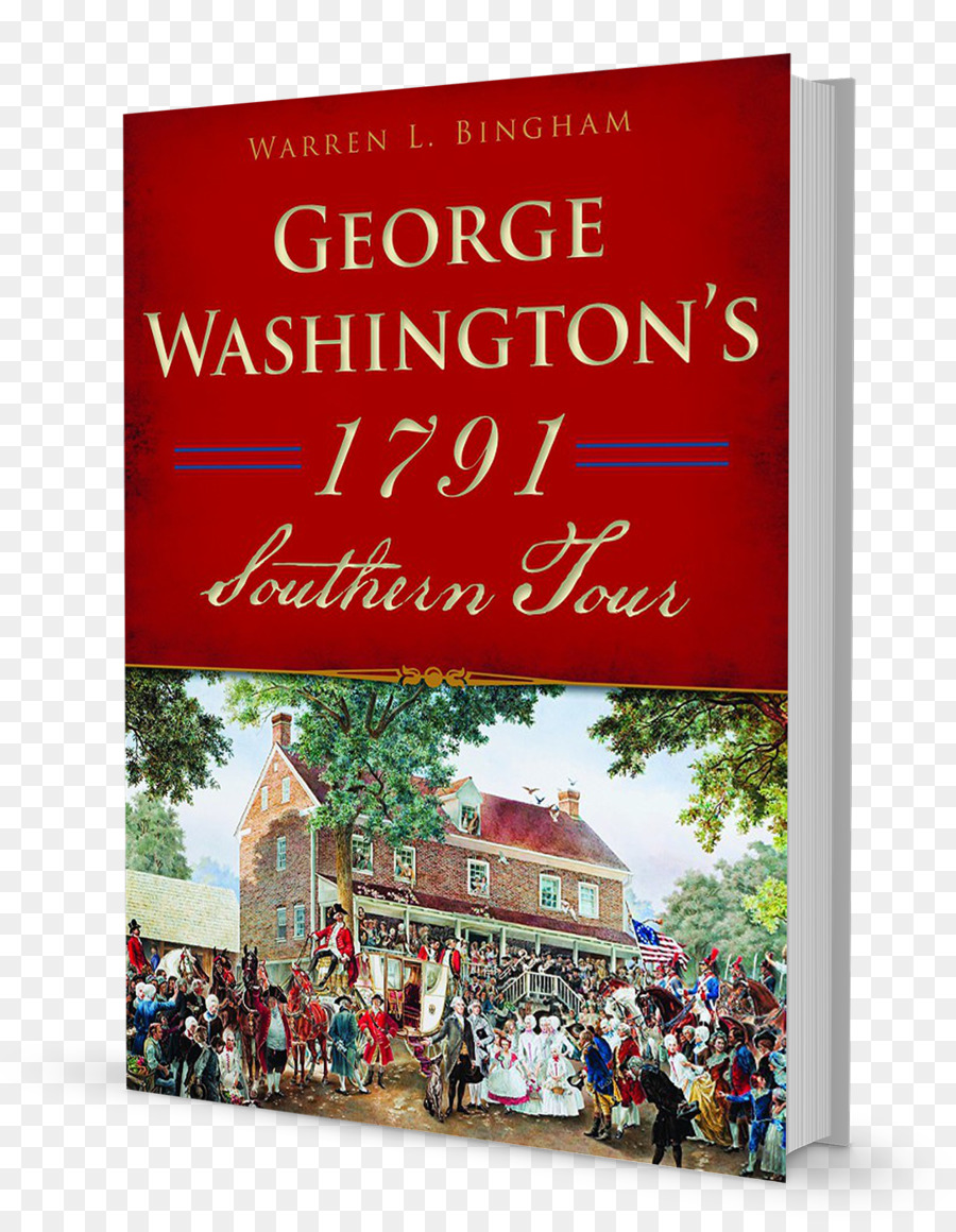 De George Washington Em 1791 Turnê Sul，Enfeite De Natal PNG