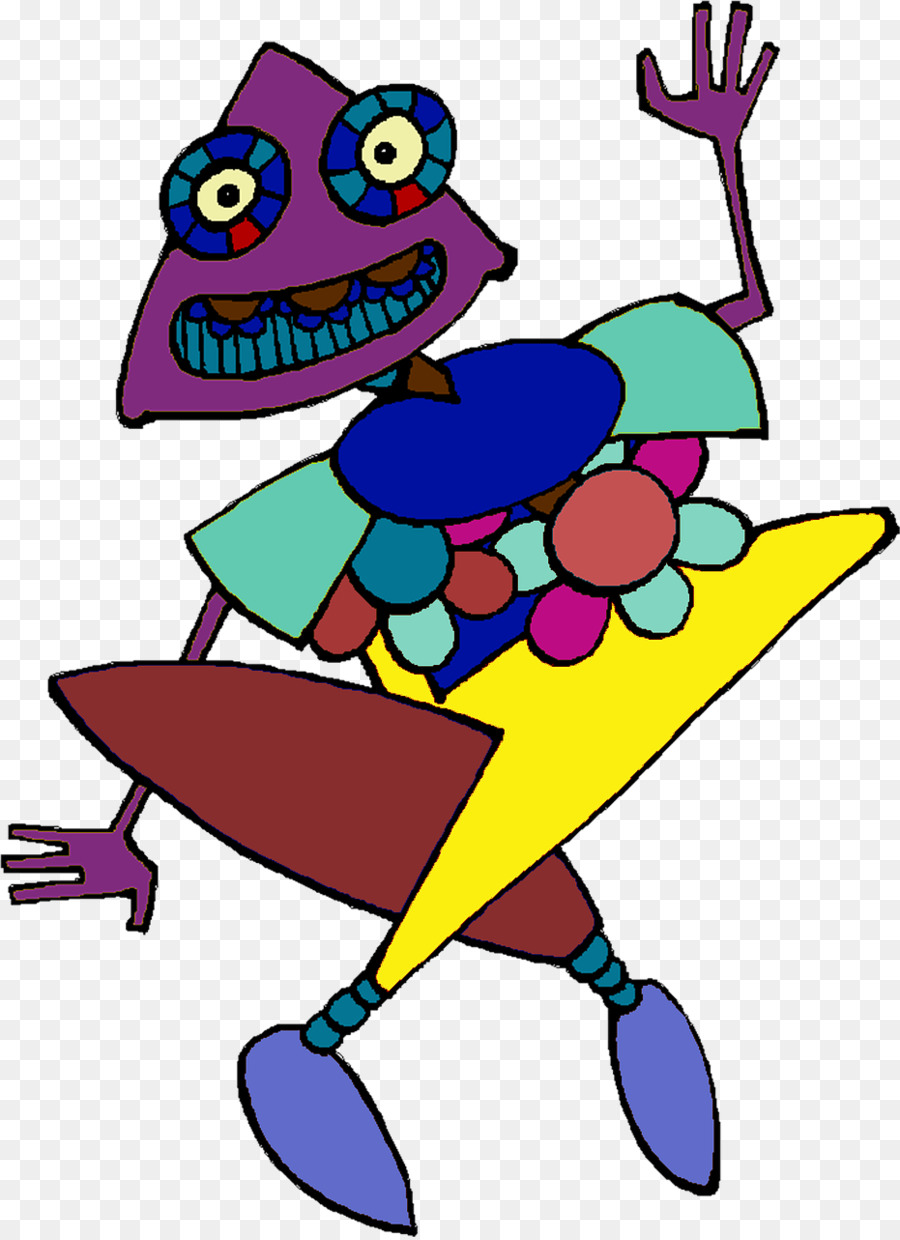 Personagem De Desenho Animado Colorido，Desenho PNG