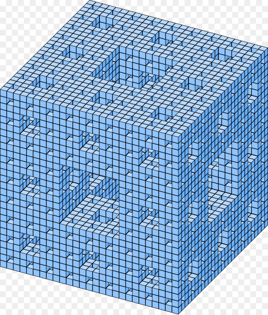 Esponja De Menger，Fractal PNG