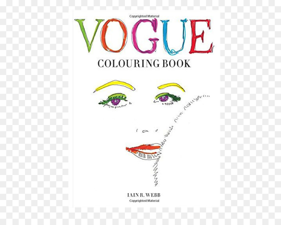 Vogue Livro Para Colorir，Vogue é Pop Livro Para Colorir PNG