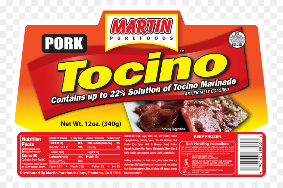 Tocino，Longaniza PNG