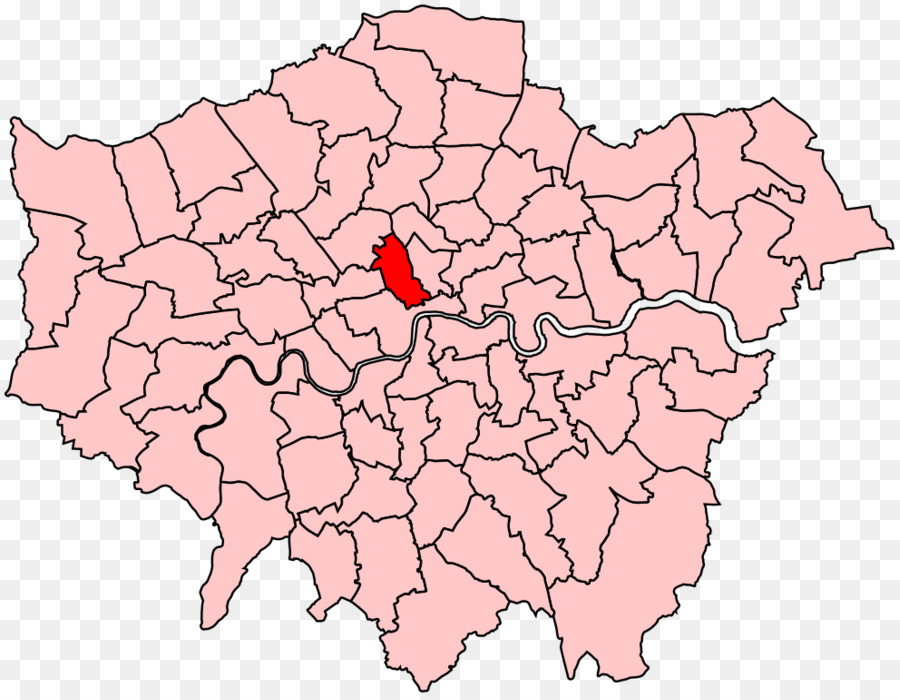 Mapa Vermelho，Londres PNG