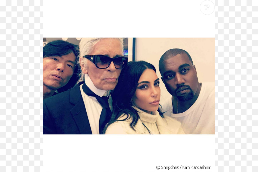 Kim Kardashian，Karl Lagerfeld PNG