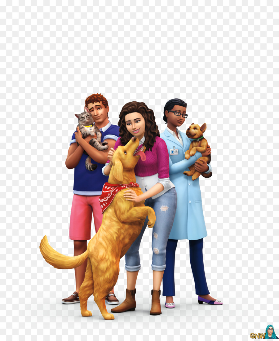 Sims 4 Gatos Cães，Sims 3 Animais De Estimação PNG