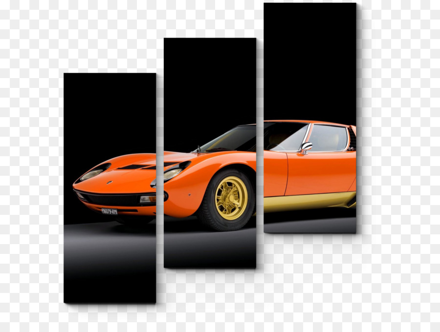 Carro Esportivo Laranja，Automóvel PNG