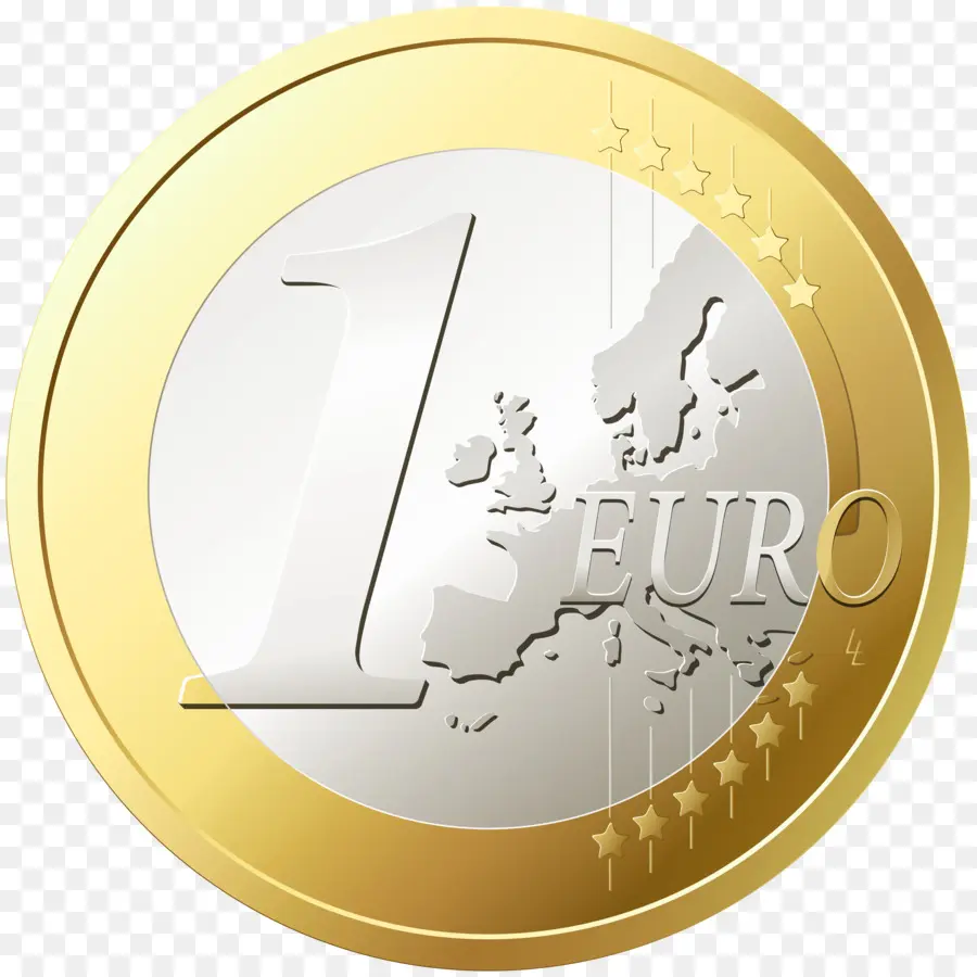 Moeda，1 Moeda De Euro PNG