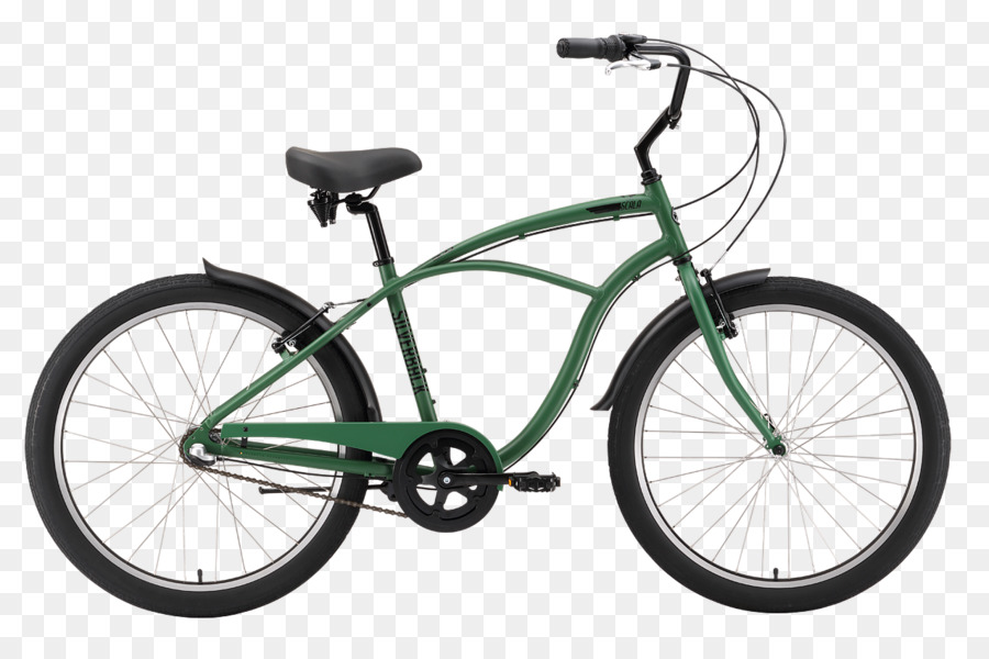 Bicicleta Verde，Bicicleta PNG