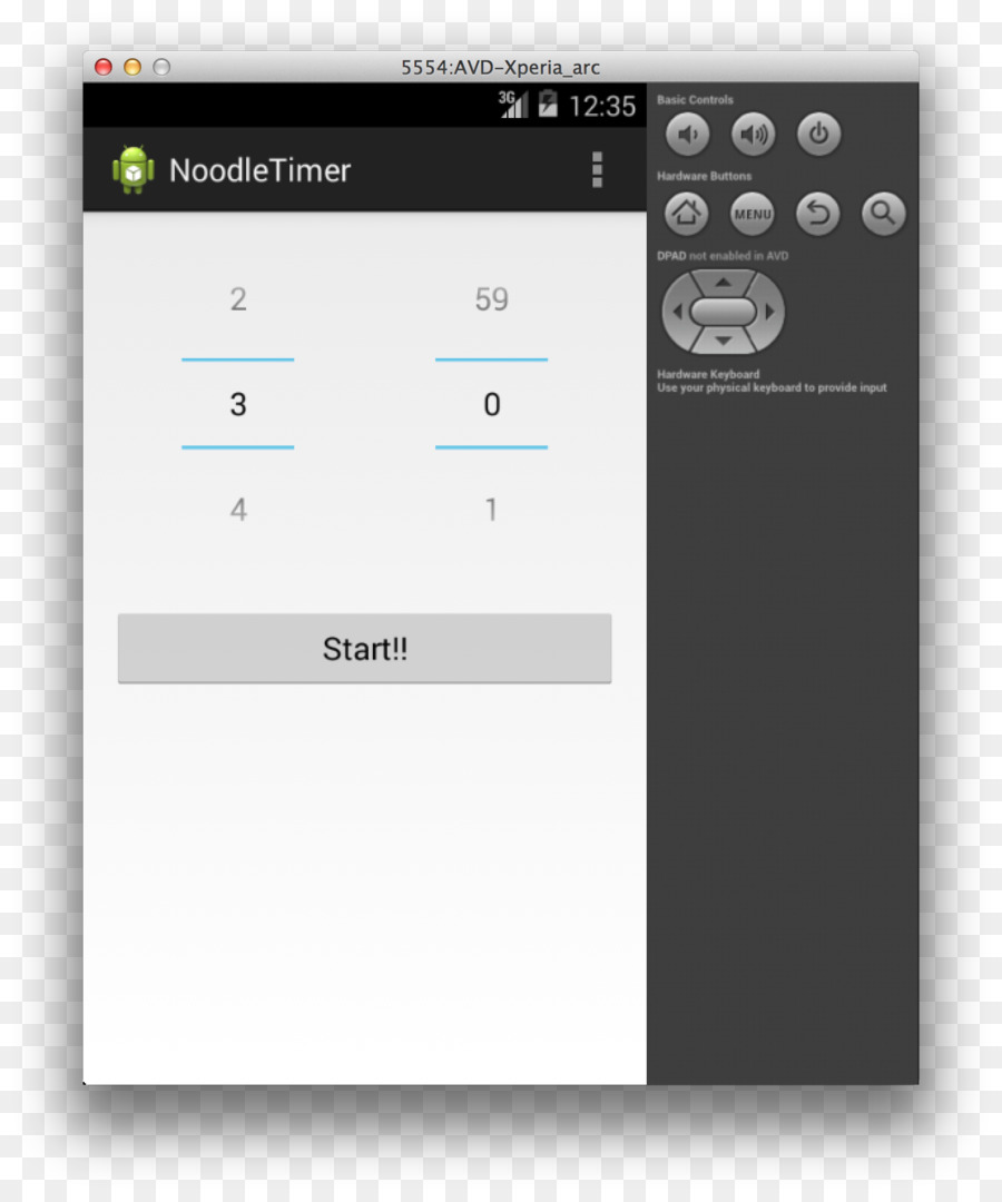 Temporizador De Macarrão，Android PNG