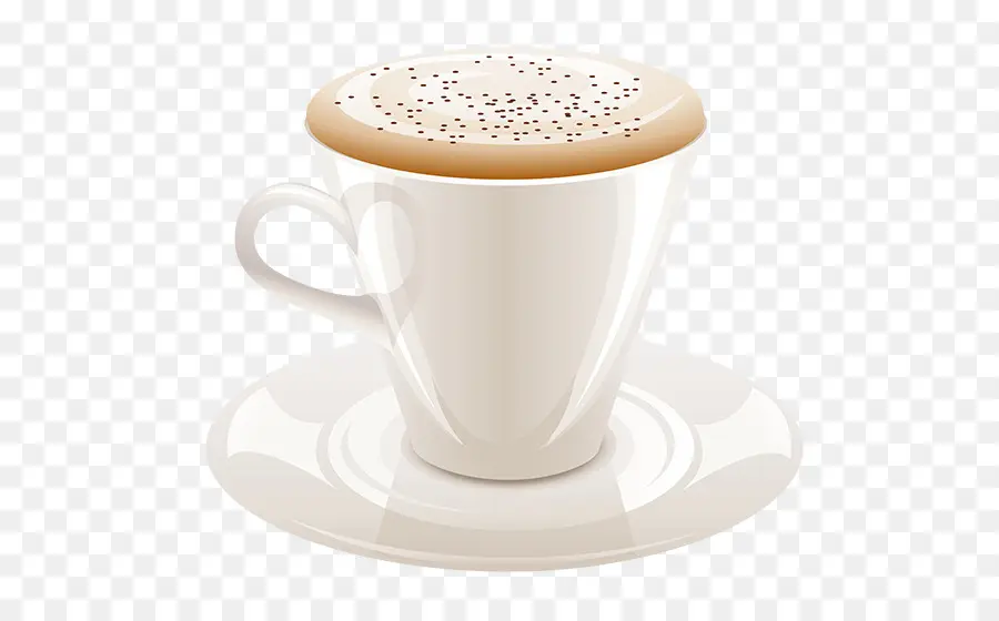 Xícara De Café，Cappuccino PNG