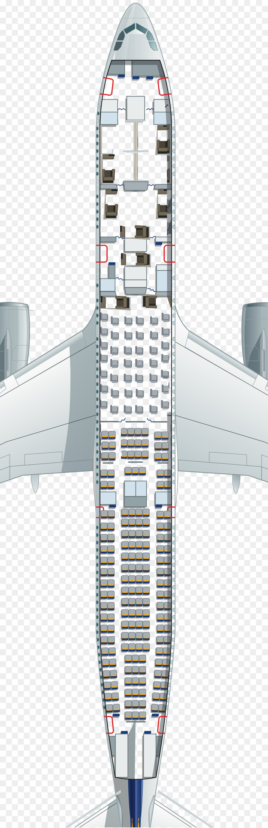 De Avião，Companhia Aérea Assento PNG