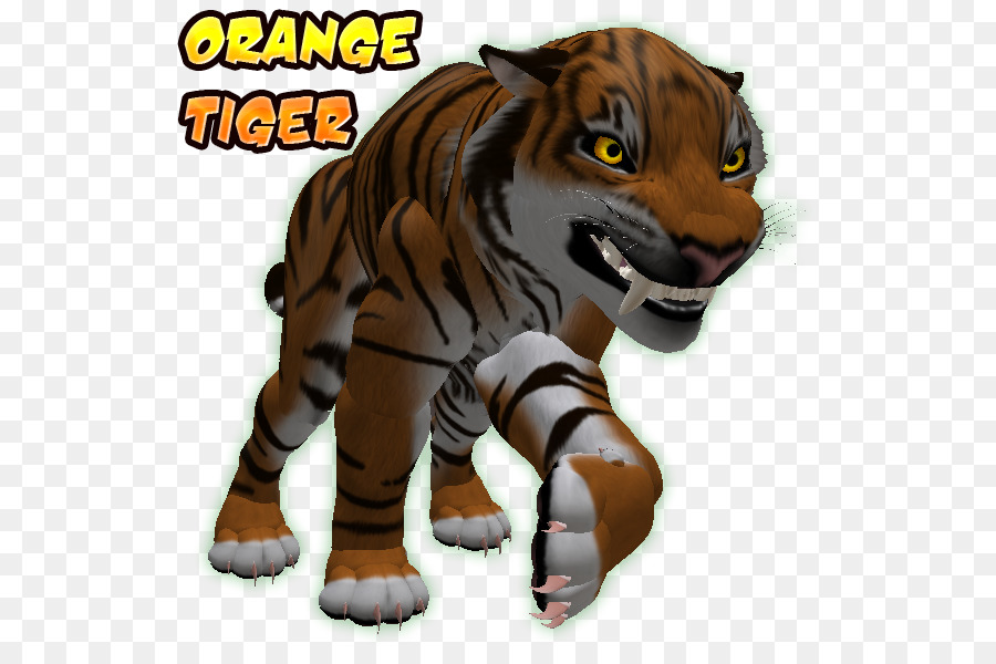 Tigre Laranja，Listras PNG