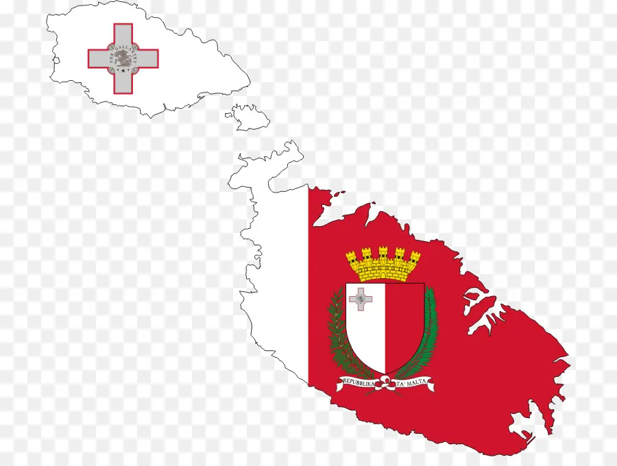 Malta，Mapa PNG