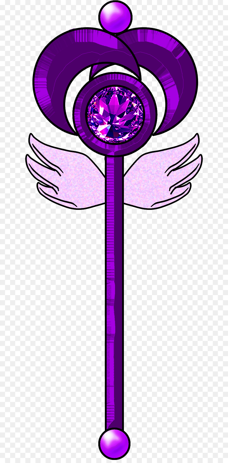 Varinha Mágica，Roxo PNG