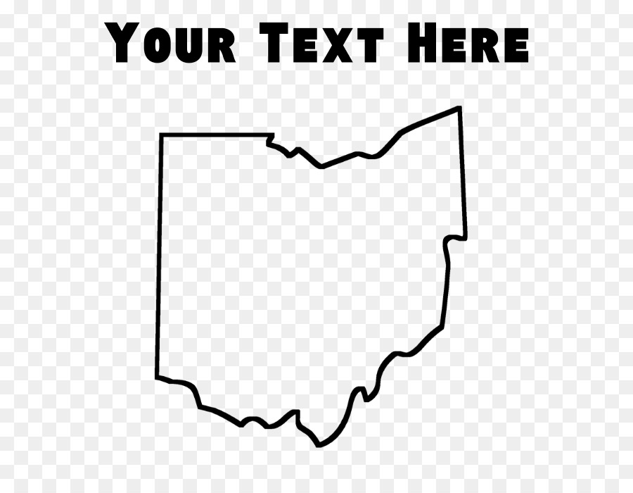 Mapa De Ohio，Contorno PNG