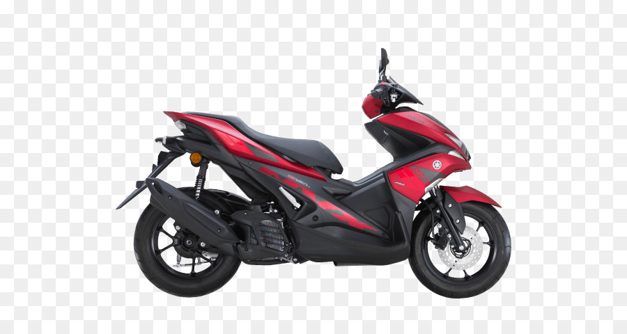 Motocicleta Vermelha E Preta，Scooter PNG