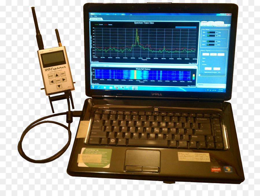 Laptop Com Equipamento，Computador PNG